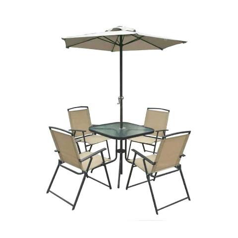 Комплект садовый "VINE" (Винэ) (стол ,4 кресла , зонт)