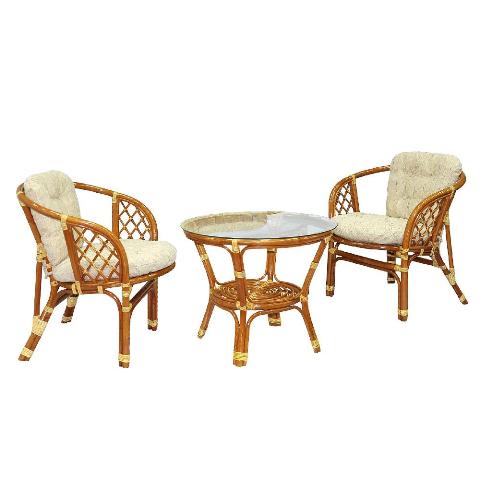 Комплект кофейный "БАГАМА" (стол и 2 кресла)