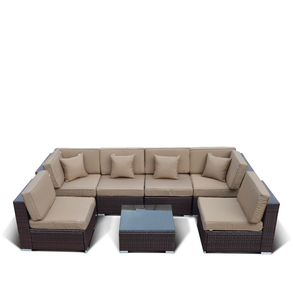 Комплект мебели  "YR822" из иск. ротанга